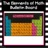 Back to School Math Bulletin Board