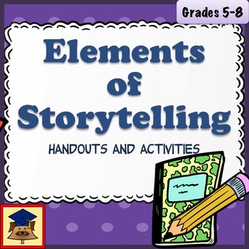 Preview of The Elements of Storytelling: Handouts and Activities