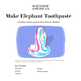 The Elephant Toothpaste - Scientific American Lab Activity