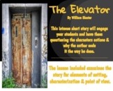 Short Story Analysis The Elevator by William Sleator Dista