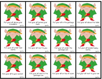 Elf Pragmatics, Direction Following, Prepositions, Speech Therapy by ...