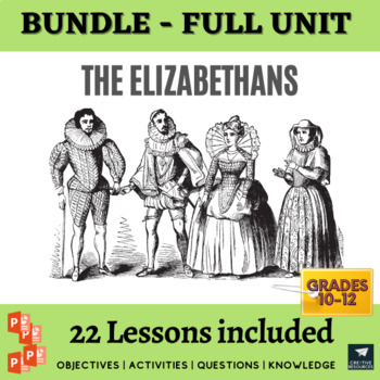 Preview of The Elizabethans Britain UK History Bundle