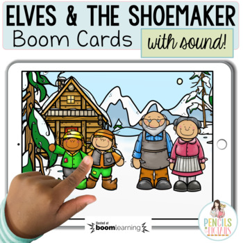 Preview of The Elves and the Shoemaker Boom™ Cards | Digital Retell Activities
