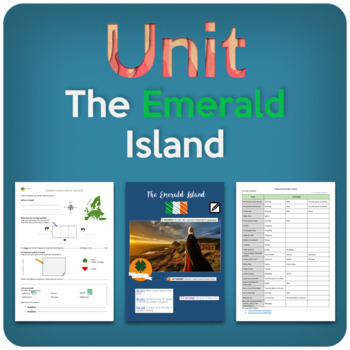 Preview of The Emerald Island: a unit about Ireland for ESL learners! #SaintPatrick