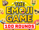 The Emoji Game 100 Rounds Virtual Classroom Game || Back t