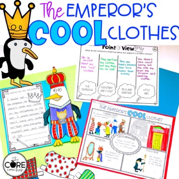 Preview of The Emperor's Cool Clothes Read Aloud - Penguin Reading Comprehension