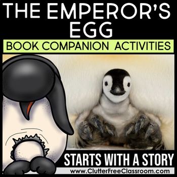 Preview of THE EMPEROR'S EGG by Martin Jenkins Book Companion Activities Craft Project