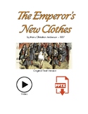 The Emperor's New Clothes. Original Story. Text. PPTx. Wri