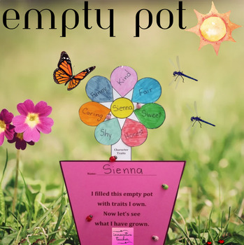 Preview of The Empty Pot Activity | Book Companion