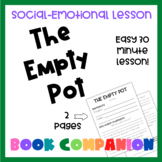 The Empty Pot Book Companion lesson/activity Integrity/hon
