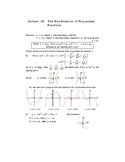 College Algebra: Lecture Notes—Lecture 18—Preview