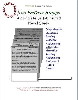 Preview of The Endless Steppe: A Complete Novel Study