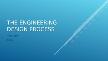 Preview of The Engineering Design Process Introduction