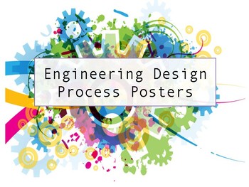 Preview of The Engineering Design Process Posters (STEM and STEAM Education)