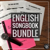 The English Class SONGBOOK: Bundle of Silly Song Mini-Lessons