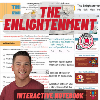 Preview of The Enlightenment - Age of Enlightenment Unit - Presentation, Instagram, Quiz +