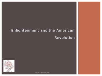 The Enlightenment and American Revolution by Little Blackbird Social ...
