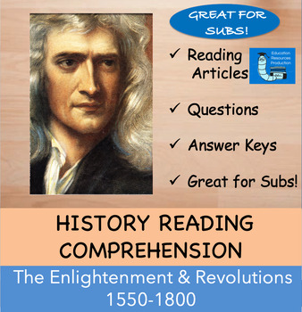 Preview of The Enlightenment and Revolutions 1550-1800
