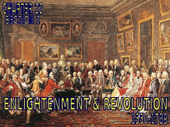 Preview of W22.2 + 22.3 - The Enlightenment - PowerPoint Notes