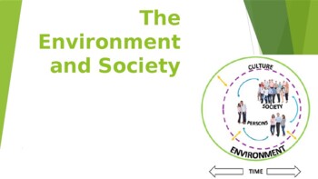 Preview of The Environment and Society PowerPoint