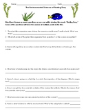 The  Environmental Science of Finding Dory: Movie Worksheet
