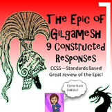 The Epic of Gilgamesh Writing Prompts  CCSS digital resource