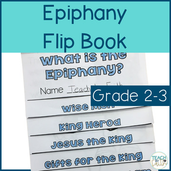 Preview of The Epiphany Activities Bible Lesson Flip Book