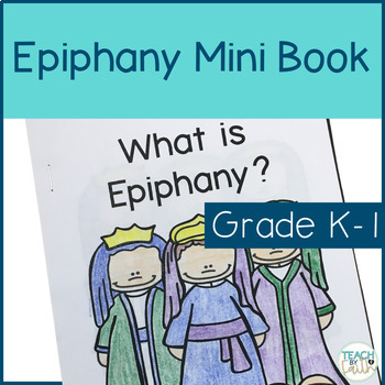 Preview of The Epiphany Activities Bible Lesson Mini Book