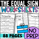 The Equal Sign and Balancing Equations Worksheets