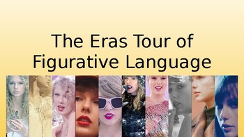 Preview of The Eras Tour of Figurative Language (Taylor's Version) (Taylor Swift)