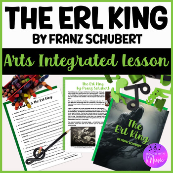 Preview of The Erl King Musical by Franz Schubert Lesson, Activities & Worksheets