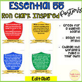 The Essential 55 Posters Ron Clark house system crests editable
