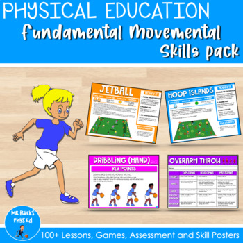 Preview of Physical Education - PE Fundamental Movement Skills Pack