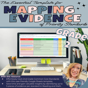 Preview of The Essential Template for Mapping Evidence for Priority Standards **GRADE 2**