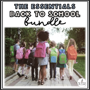 Preview of The Essentials Back to School Bundle