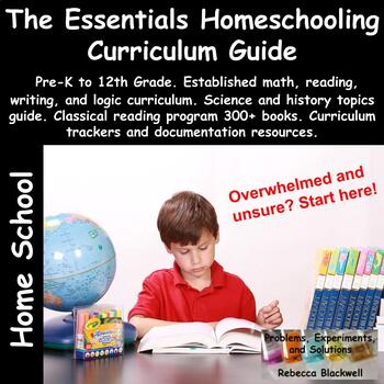 Preview of The Essentials Homeschooling Curriculum K-12 United States