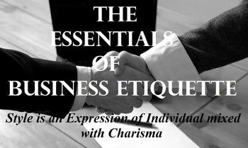 Preview of The Essentials of Business Etiquette