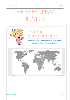 Preview of The European Bundle - 7 Countries in 1 Package! UK, FR, NL, DE, SP, IT, RUS.