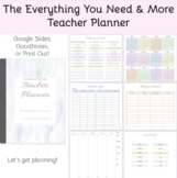 The Everything You Need & More Teacher Planner | Digital P