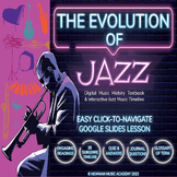 The Evolution of Jazz: Digital Music History Textbook & In