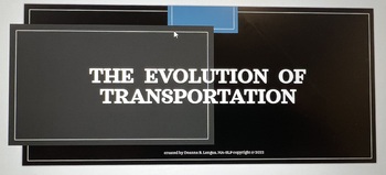 Preview of The Evolution of Transportation