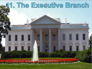 Preview of The Executive Branch (U.S. Government) Bundle with Video