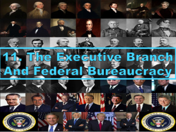 Preview of The Executive Branch and Federal Bureaucracy (AP Government) Bundle with Video