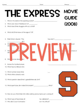 The Express Movie Guide (2008)- The Ernie Davis Story | TPT