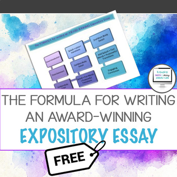 Preview of (FREE) FORMULA for Writing an Award-Winning Expository Essay (Writers Academy)