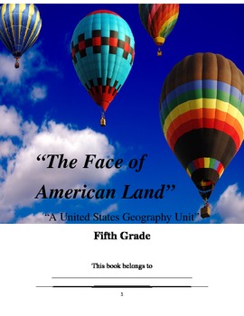 Preview of "The Face of American Land: A Unit in United States Geography"