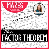 The Factor Theorem | Mazes