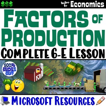 Preview of The Factors of Production and Types of Industry 6-E Intro Lesson | Microsoft