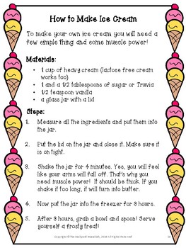 The Facts about Ice Cream, How to get Ice Cream and How to Make Ice Cream