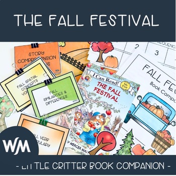 Preview of The Fall Festival Book Companion for Speech & Language Activities